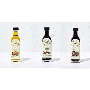 SARATOGA OIL RASPERRY BALSAMIC/BLOOD ORANGE OIL AND TRADITIONAL BALSAMIC  60ml